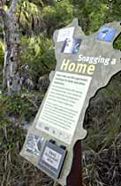 Interpretive Trail sign