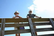 Hanging out on the Fishing Pier
